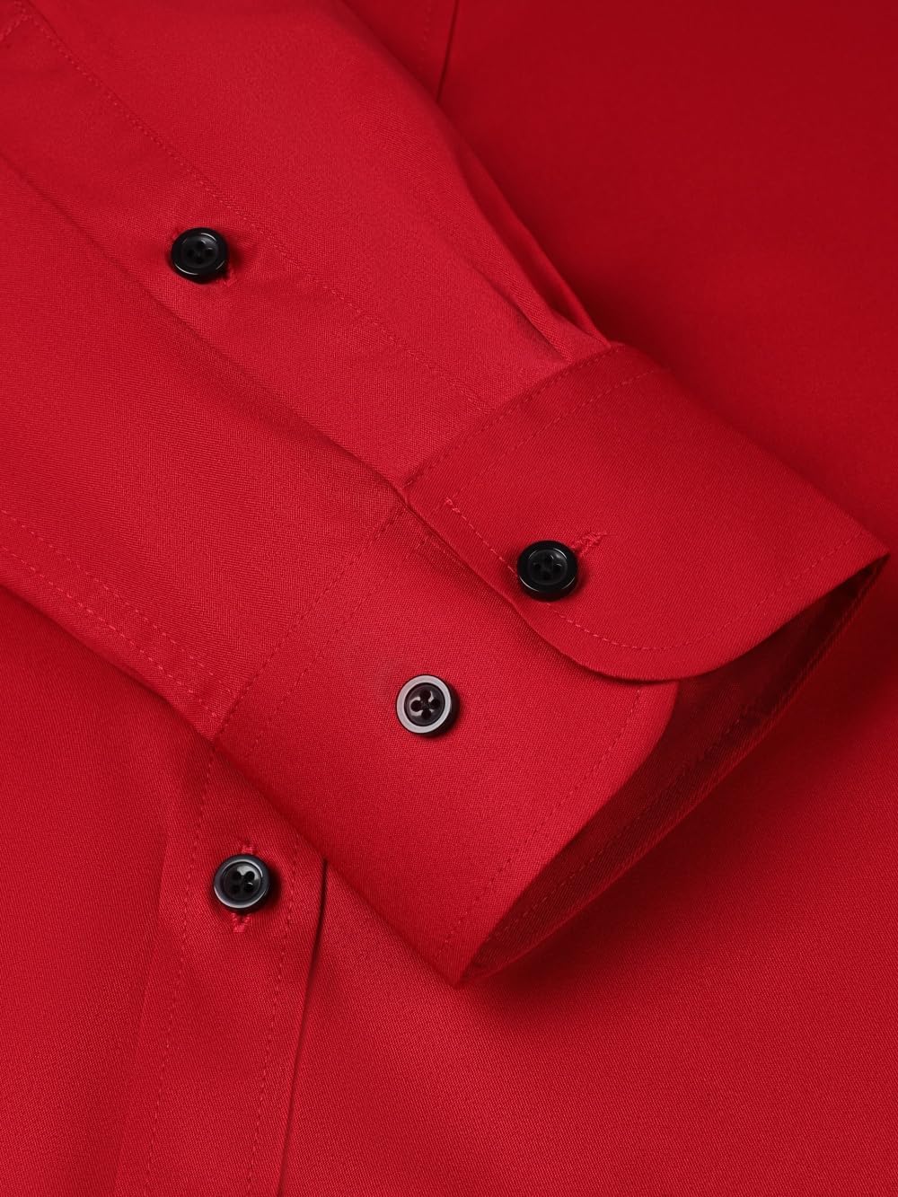 Men's Long Sleeve Dress Shirts Stretch Wrinkle Free Button Down Shirt Business Wedding Formal Shirts Regular Fit - Image 7