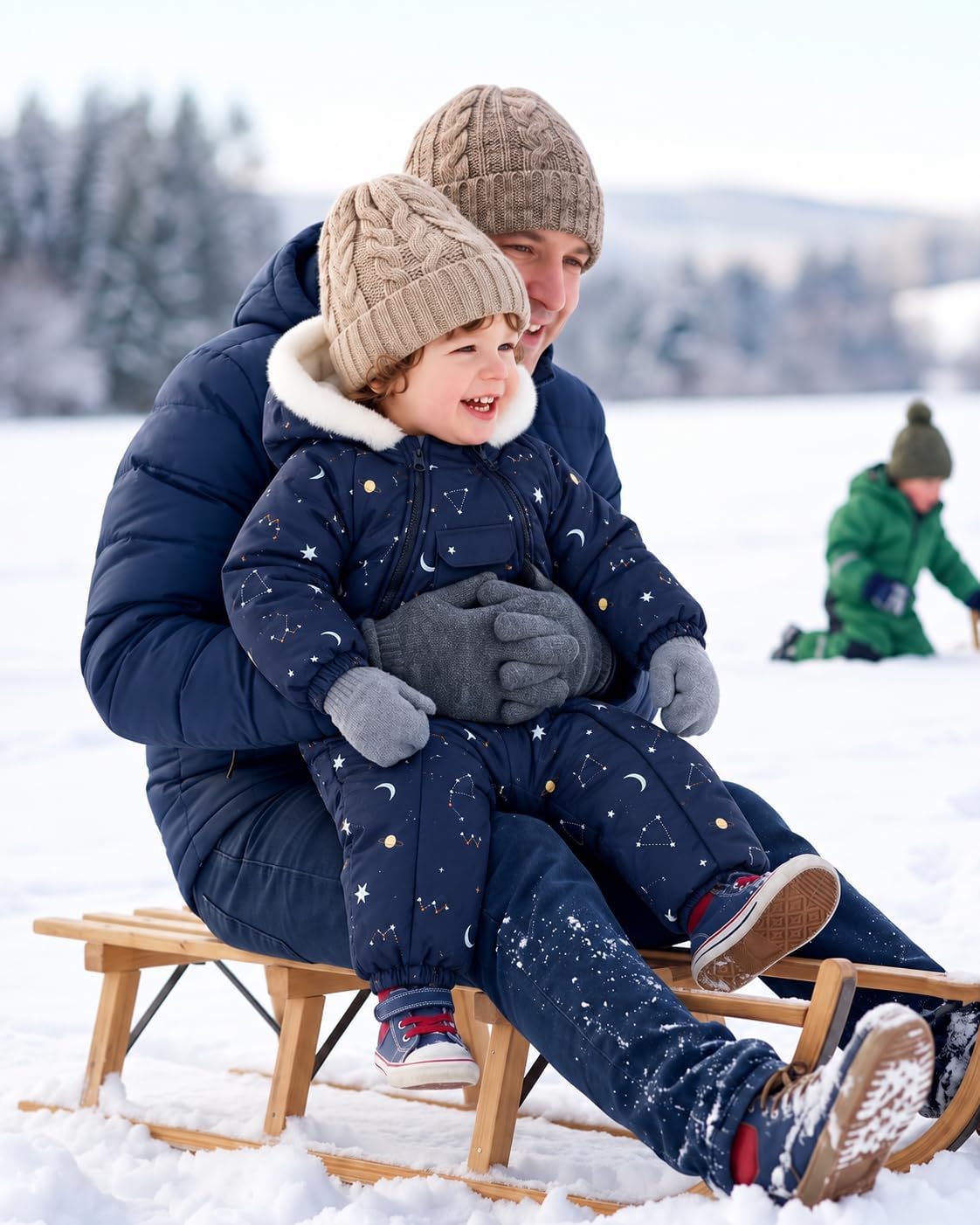 WYTbaby Baby Snowsuit Toddler Boys Girls Snow Suit Newborn Winter Clothes
