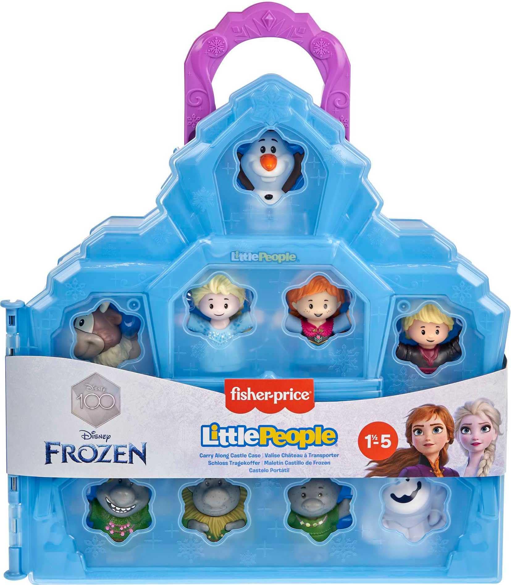 Amazon.com: Fisher-Price Little People Disney Frozen Carry Along
