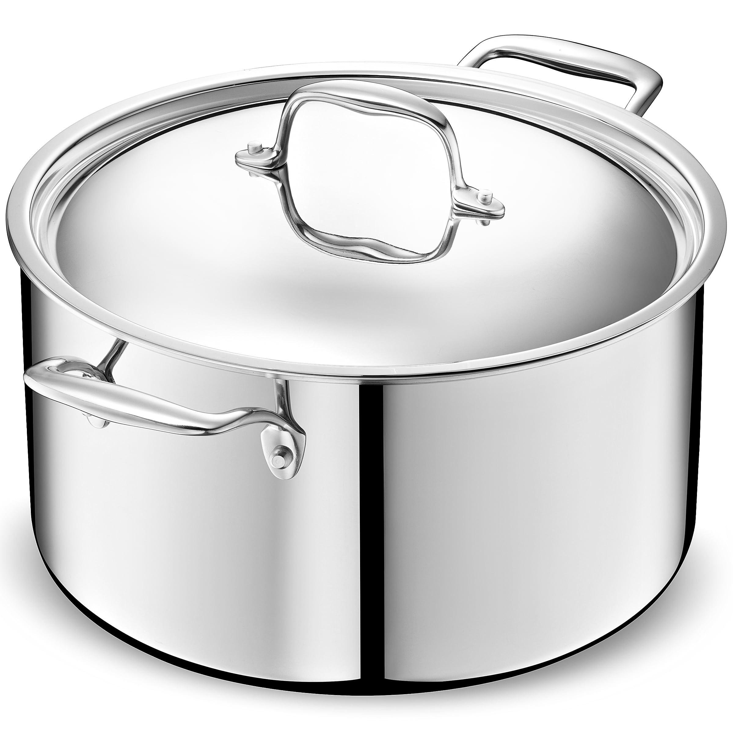LEGEND COOKWARE 10-Quart 5-Ply Stock Pot