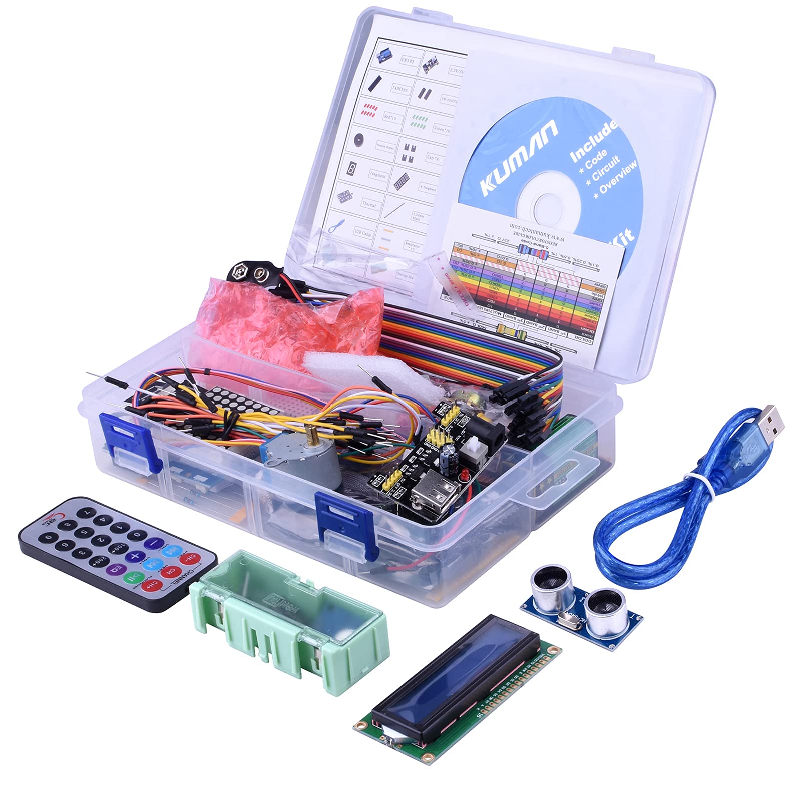 kuman Complete Starter Kit with Detailed Tutorial and Reliable