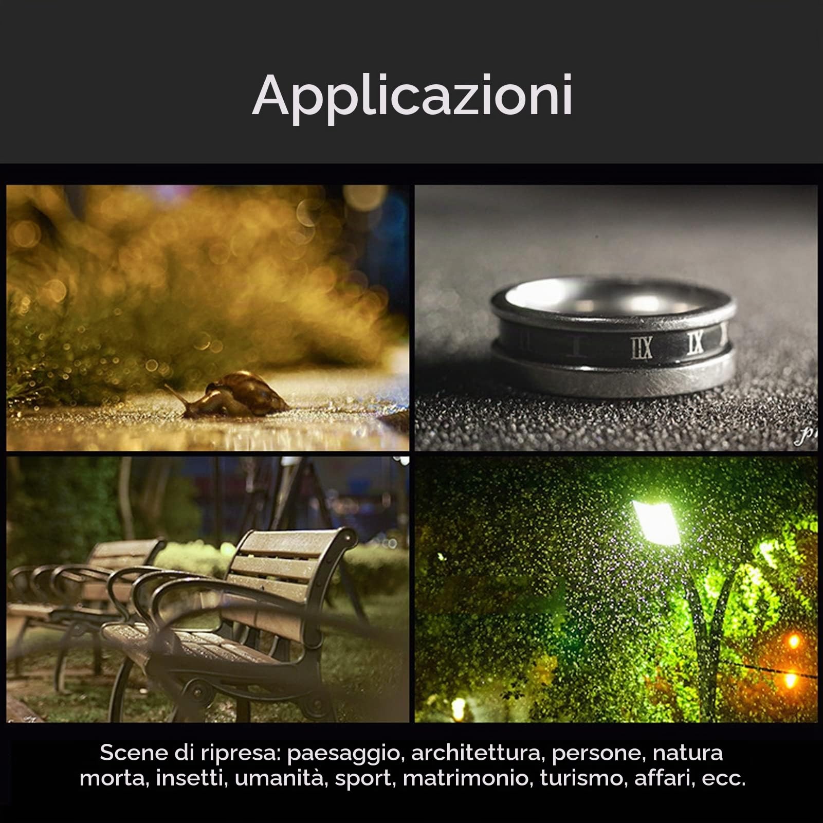 Annadue Obiettivo Ritratto F1.8 da 85 Mm Messa a Fuoco Manuale Full Frame Compatibile per D850, D810, D800, D780, D750, D700, D610, D500, D300, D3100, D3200, D3300, D3400, D5100, D5200,