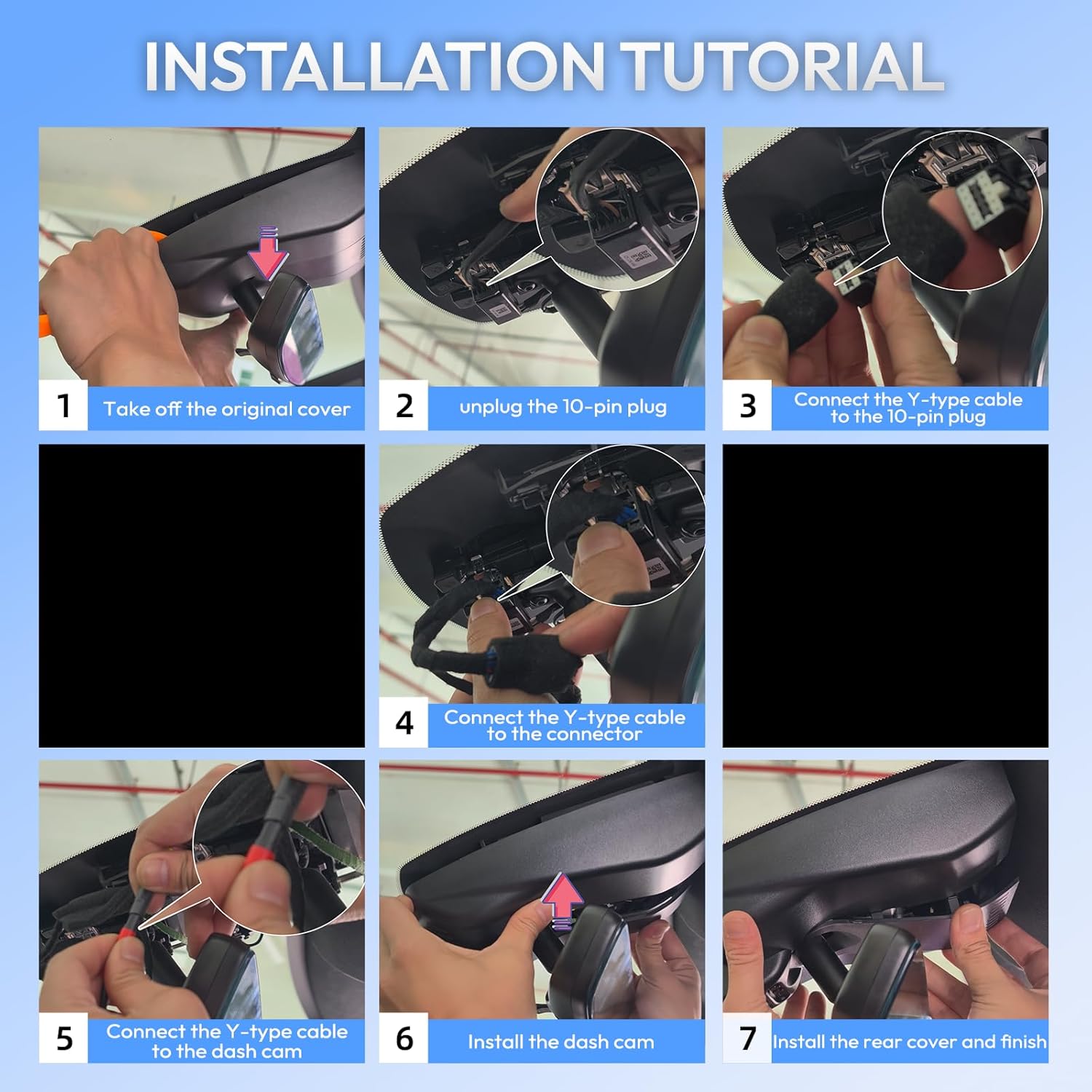 Single 4K Dash Cam for GMC Sierra 1500 2022-2026,2500HD/3500HD 2024-2026,OEM-Style,UHD 2160P Image,WiFi & App,64GB Card