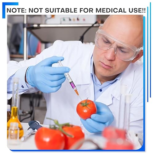 Miniatura 5 de Jeringas de 0.1 fl oz con aguja, aguja de calibre 25 de 1 pulgada con jeringa Luer Lock individualmente, esterilizadas, 16 unidadescaja