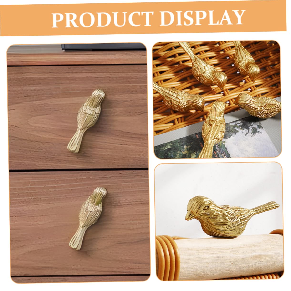Uonlytech 5stücke Vogelgriff Aus Charmante Möbelknöpfe Für Schrank Und Kommode Langlebig Und Elegant Für Jede Einrichtung Mit Komfortabler Grifffläche Und Vielseitiger Anwendung