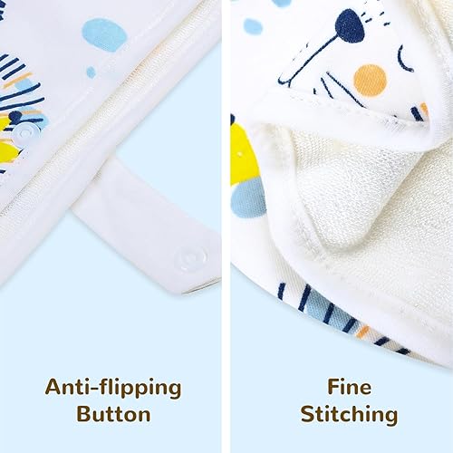 Miniatura 5 de 2 paquetes de falda de pañal impermeable para entrenamiento para ir al baño, pañal de tela cómodo para niños y niñas por la noche, Ciervo