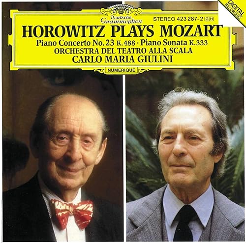 Horowitz Plays Mozart Piano Concerto No 23 K 488 Piano Sonata K 333