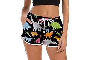 Beach Boardshorts for Women: Unleash Your Inner Dinosaur