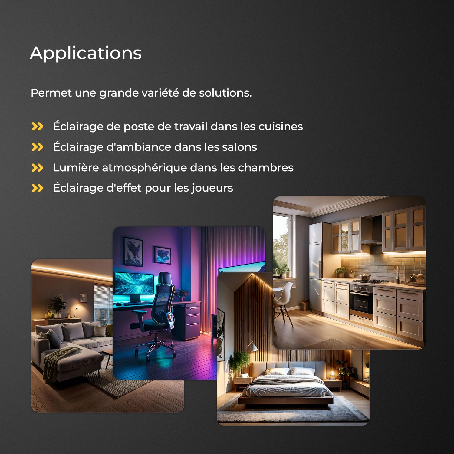 FLS-M - Contrôleur Matter Zigbee pour Bandes LED et LEDs Adressables Individuellement, RGBW, RGB+CCT, Couleur Unique, WS2812B