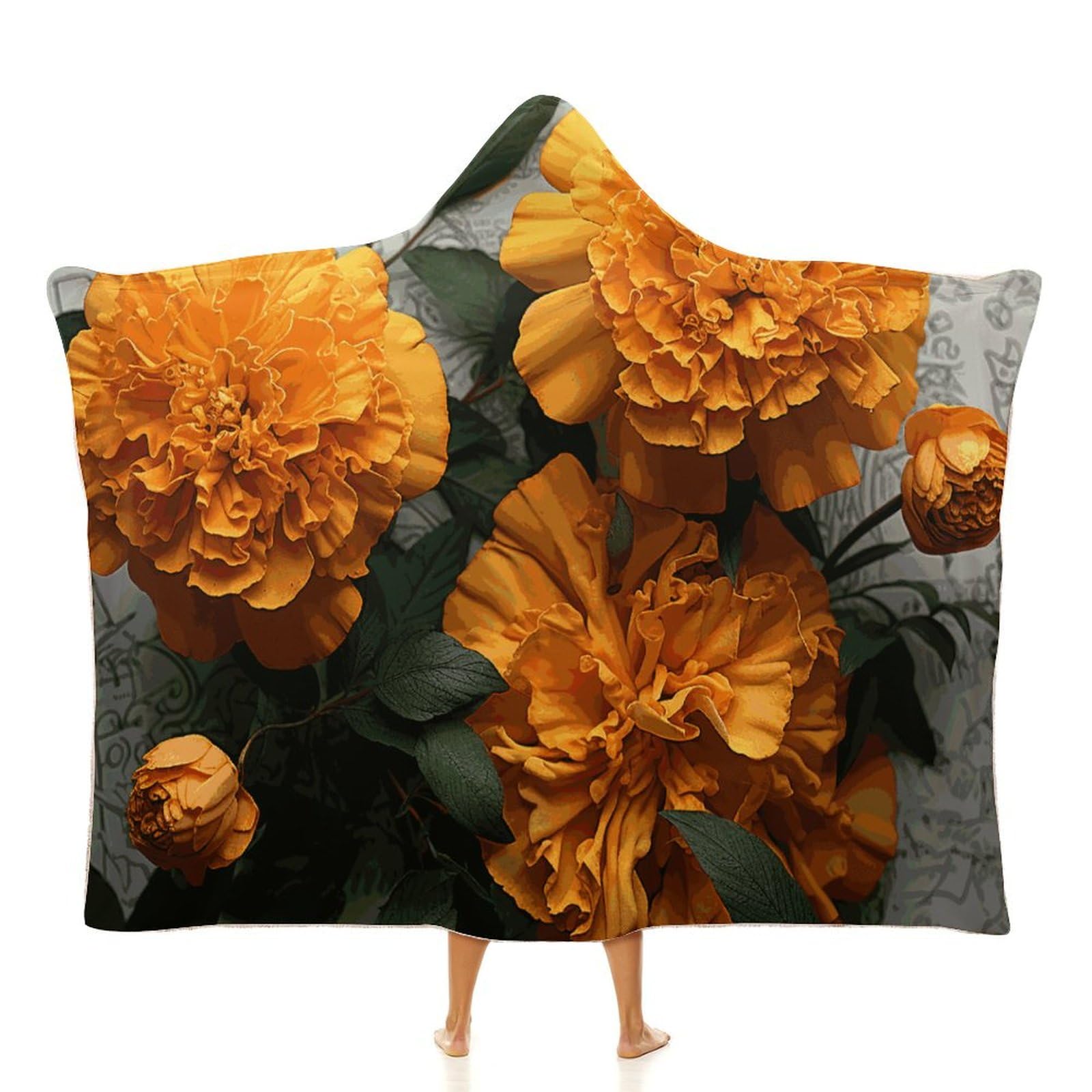 Couverture à capuche en peluche pour vos soirées cocooning