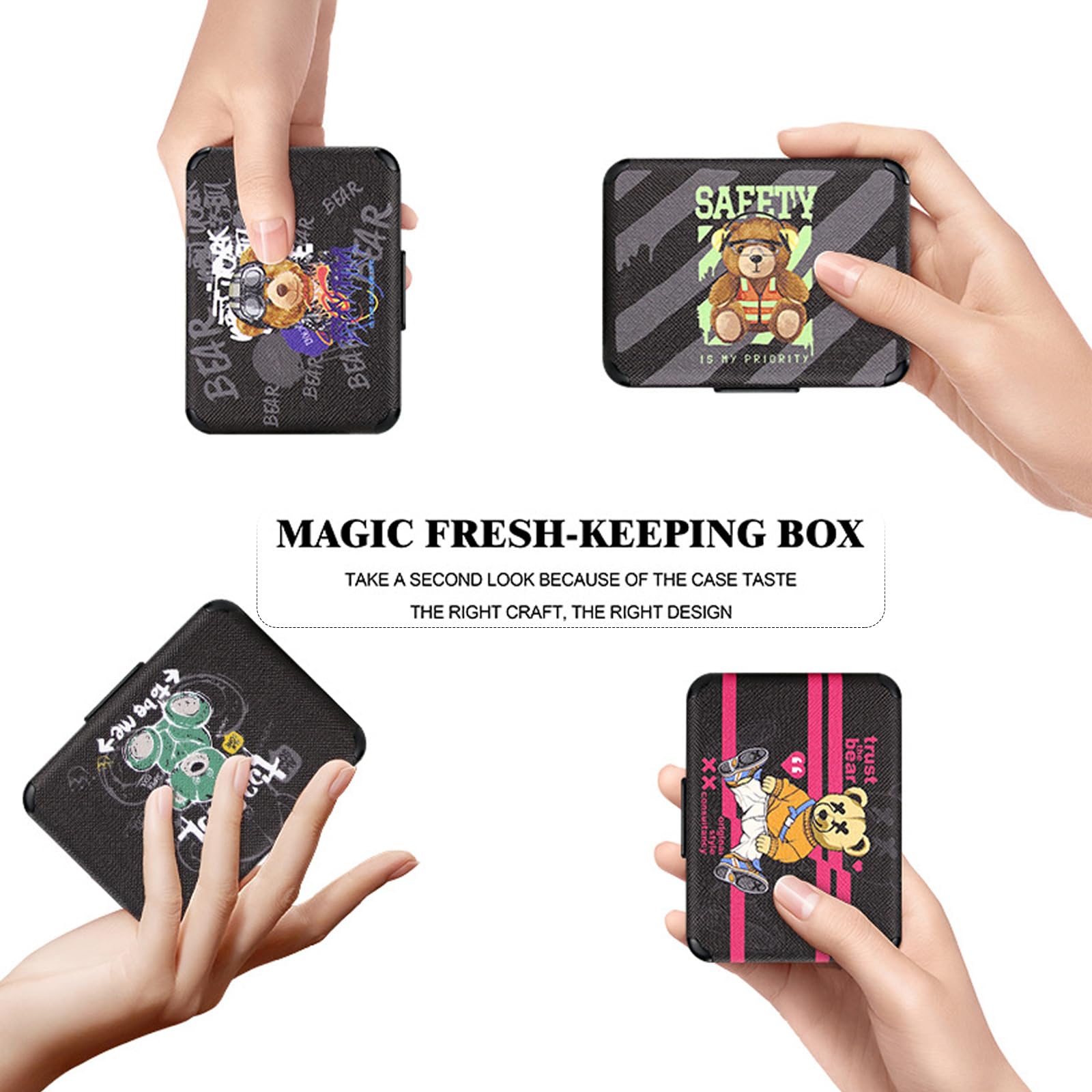 Funda Compatible con IQOS Iluma One - Protectora de Piel Sintética, Bolsa para Caja de Cigarrillos y Accesorios (Yhio-Pink)
