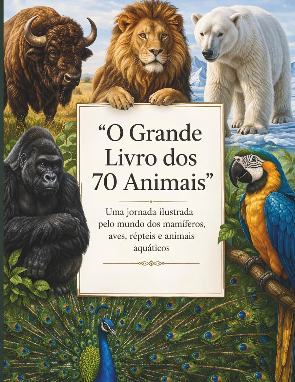 O Grande Livro dos 70 Animais
