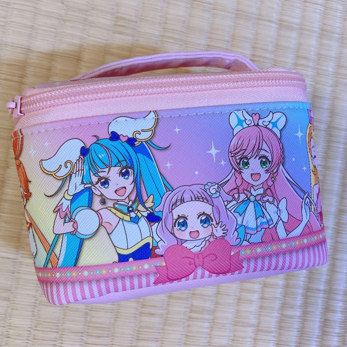 ひろがるスカイ！  プリキュア   バニティバック メイクポーチ ブルー ひろがるスカイ！ プリキュア バニティバック メイクポーチ