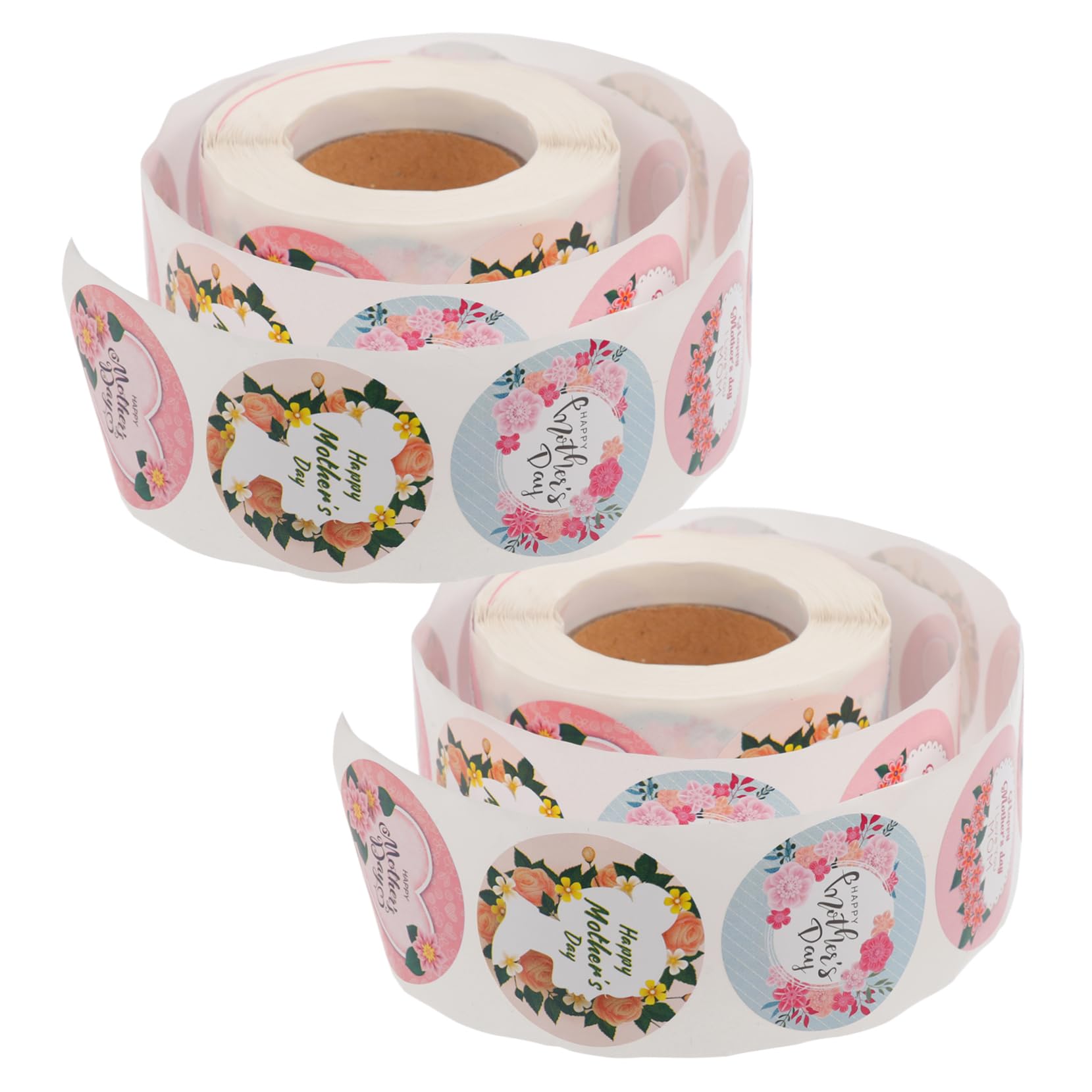 4 Set Adesivi Per La Festa Della Spilli Per Adesivi Per Etichette Caramella Sigillante Etichette Alimentari Chiaro Borse Sigilli Elementi Carta 2 * 4