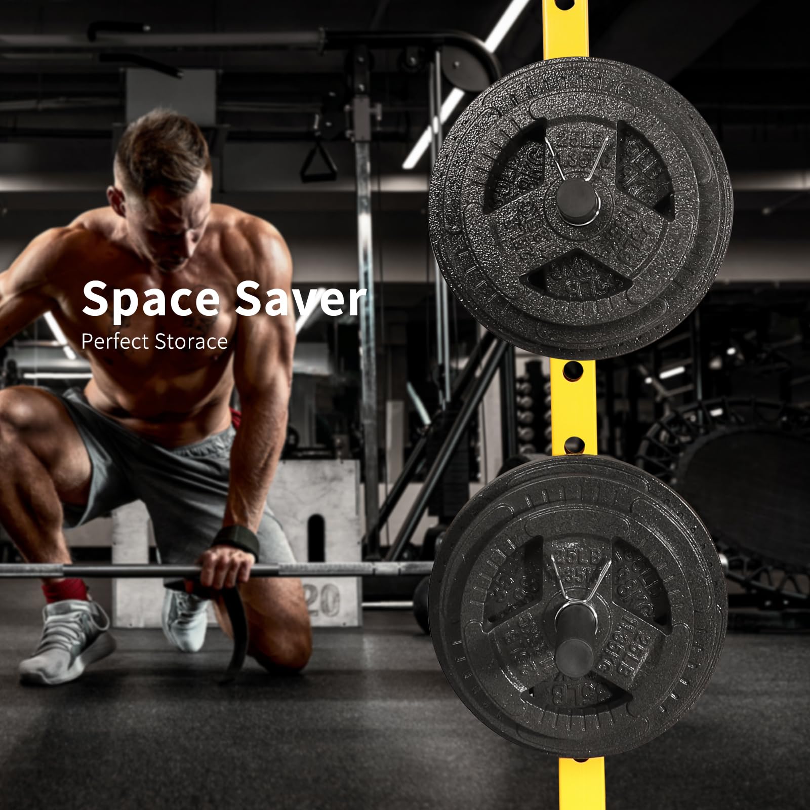 Weight Plate Holder, Power Rack Attachments Squat Iceland - View #9