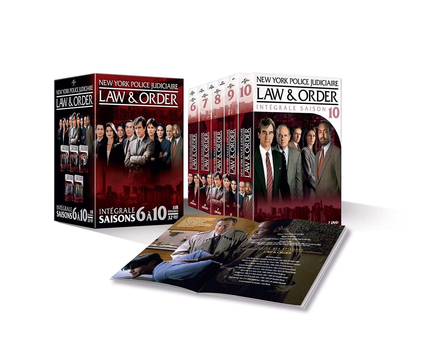 New York, police judiciaire (Law & Order) - Intégrale saisons 6 à 10