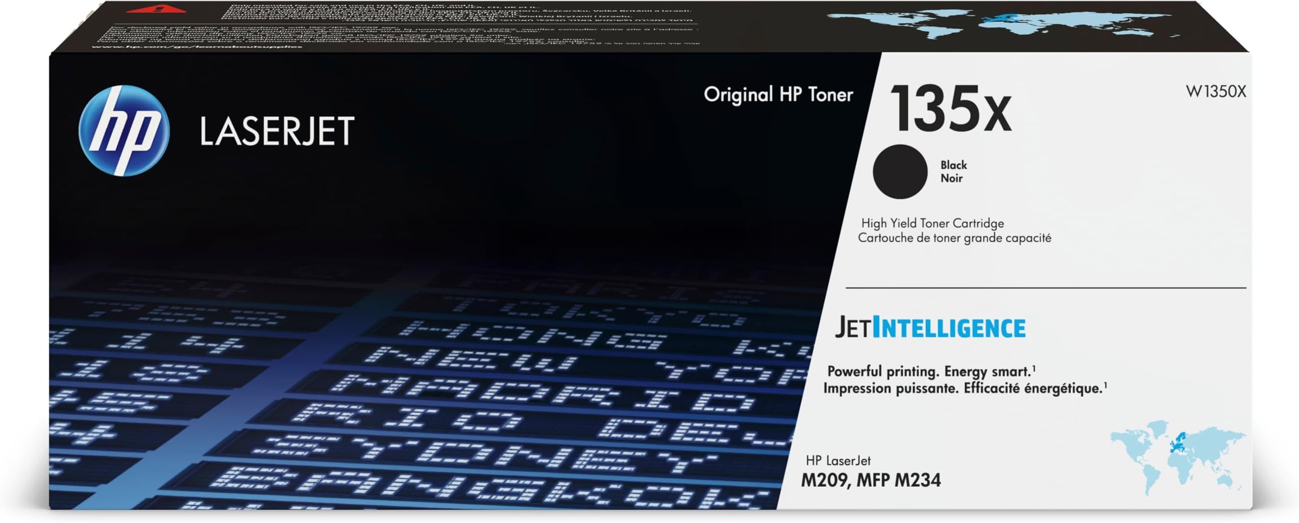 W1350X 135X High Yield Original LaserJet Toner Cartridge, Black, Single Pack