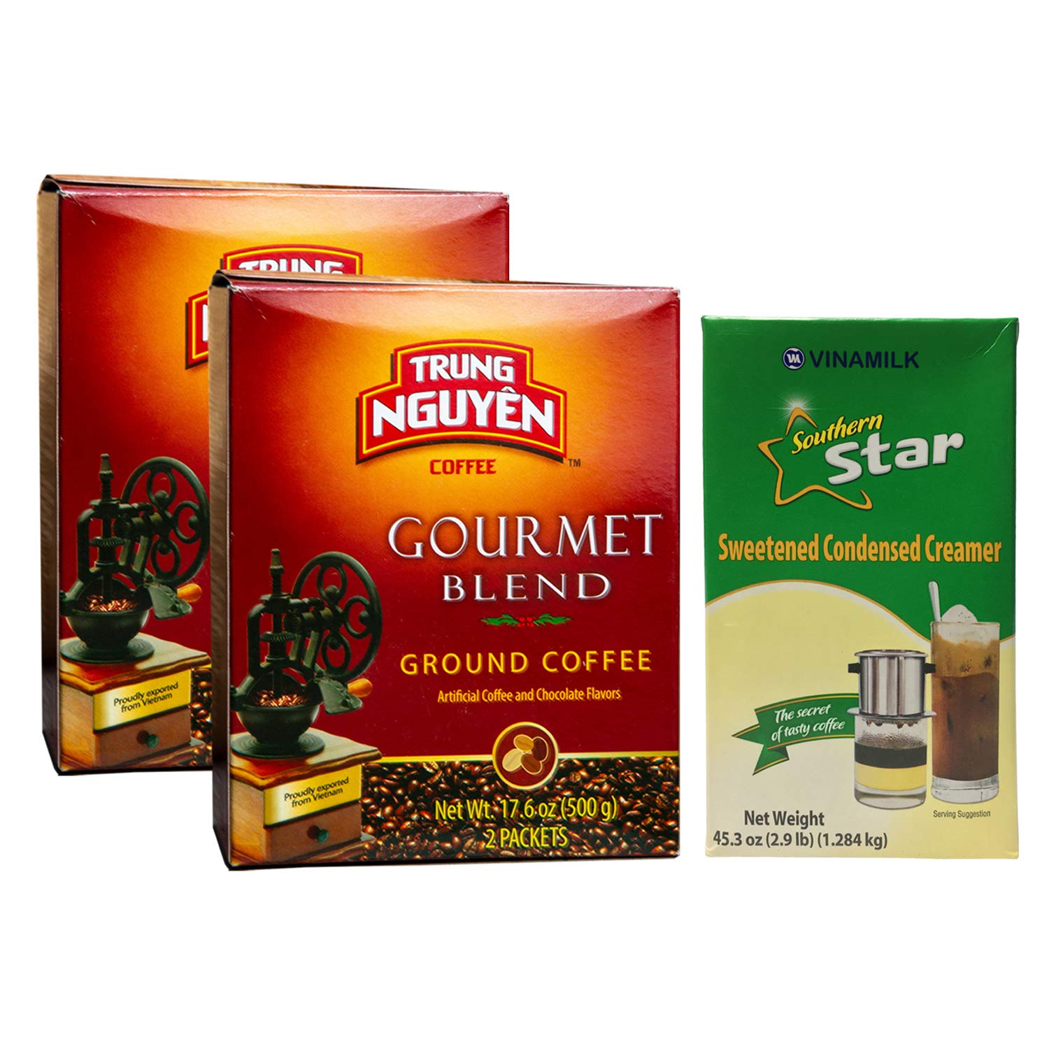 Buy Vietnamese Coffee Pour Over Set 2 Pack Trung Nguyen Gourmet Whole