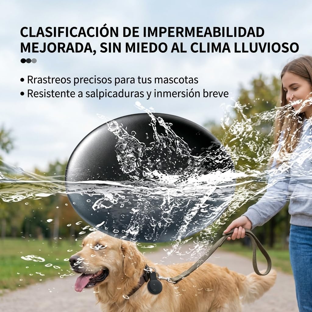 Aimtrack Pro - Buscador de artículos Bluetooth, rastreador de Mascotas y localizador GPS Global, Compatible con Sistemas iOS y Android