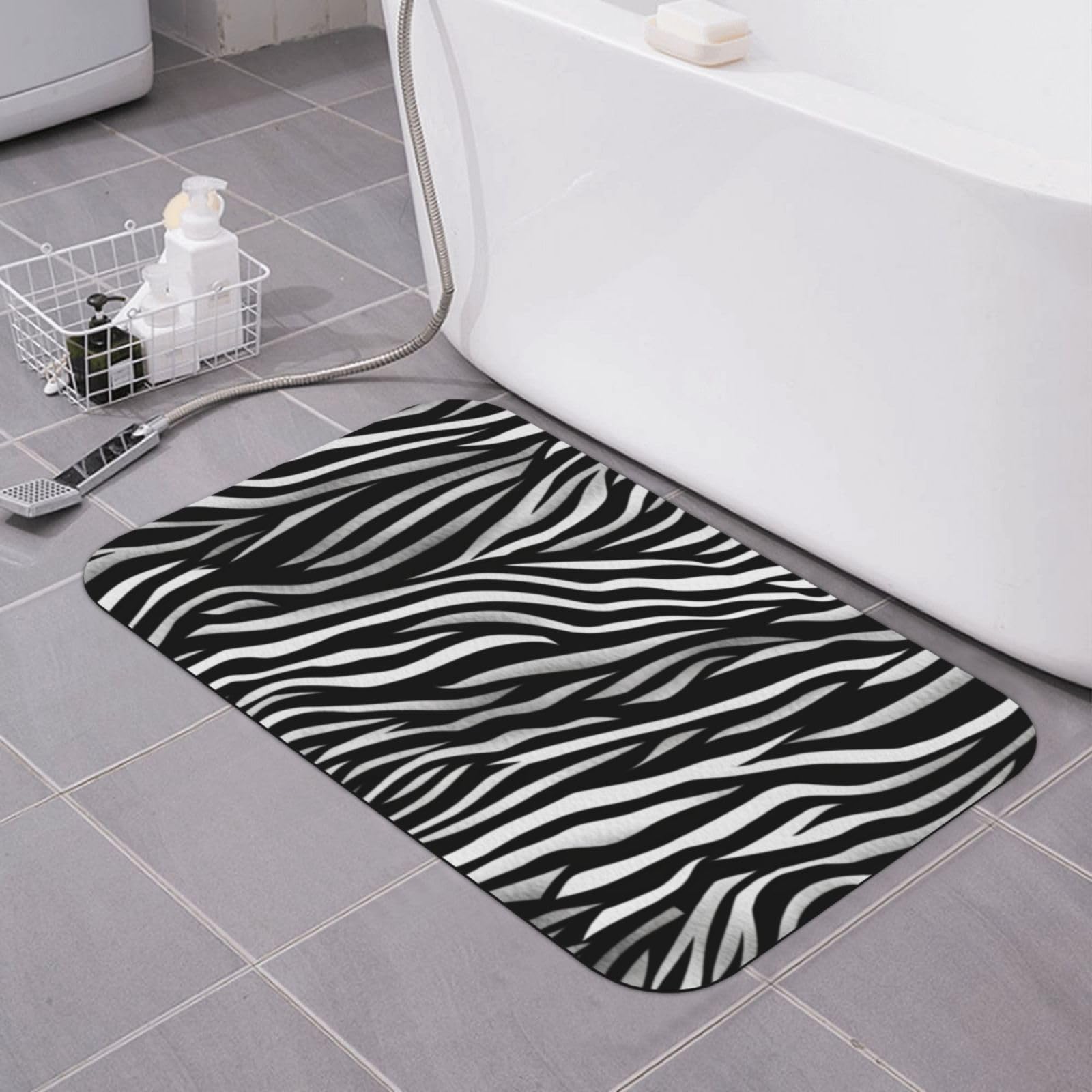 Tapis de bain en pierre super absorbant et séchage rapide en diatomée