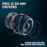 Logitech G Pro X SE Casque de jeu filaire avec Microphone: Microphone amovible, DTS Casque:X 7.1, pour PC, Xbox One, Xbox Series C'est une bonne idée. PS5, PS4, Comprend USB DAC - noir