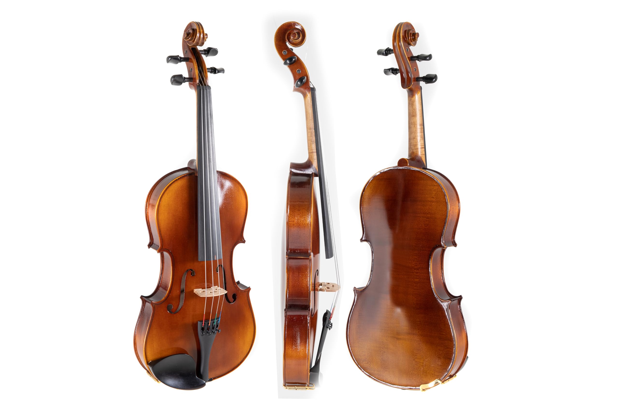 GEWA Violagarnitur Allegro VA1 – 35,5 cm (3/4 Viola) spielfertig, inkl. Formetui, Massaranduba Bogen, Thomastik Infeld AlphaYue Saiten