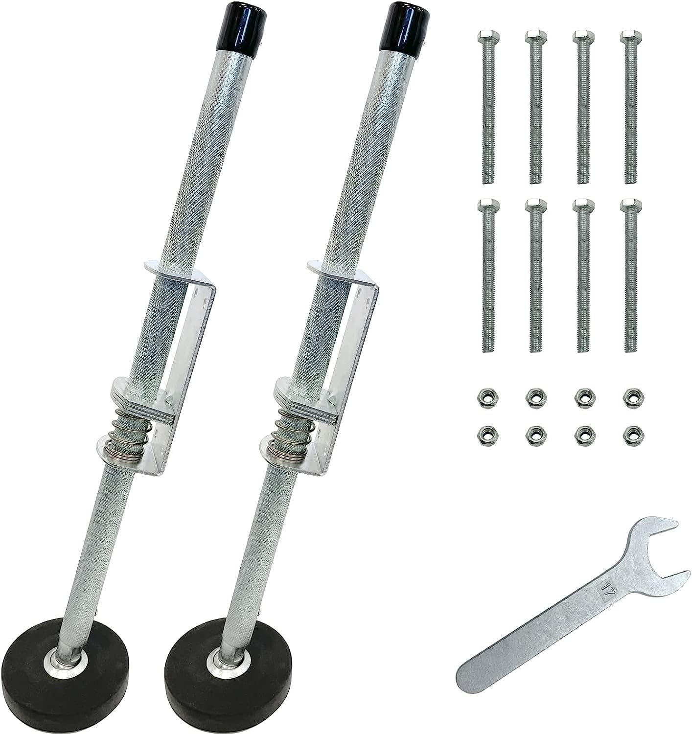 Ladder Leveler Pair, 20" Adjustable Extension Ladder Leg Ground Leveler