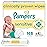 Pampers Baby Wipes Sensitive, Water Based Baby Wipes, Hypoallergenic and Unscented Baby Wipes, 168 Wipes Total (2 Flip-Top Packs)