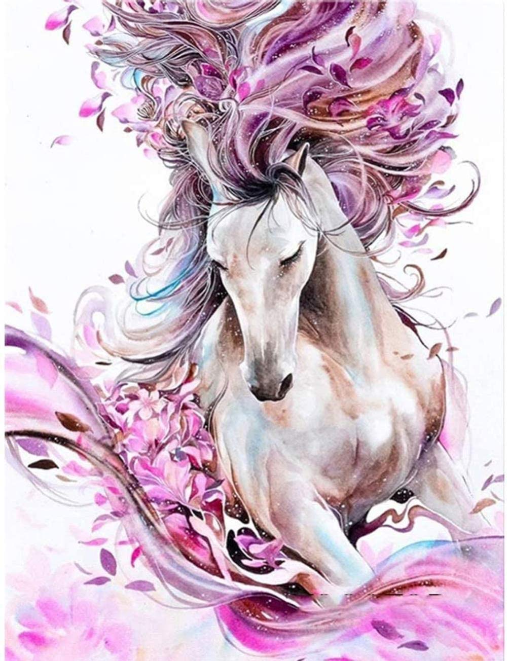 YKBing Diy Diamond Painting Kits 30 X 40 Cm Horse Animal For Birthdays And Holidays Diamond Art Kits For Kids And Adults