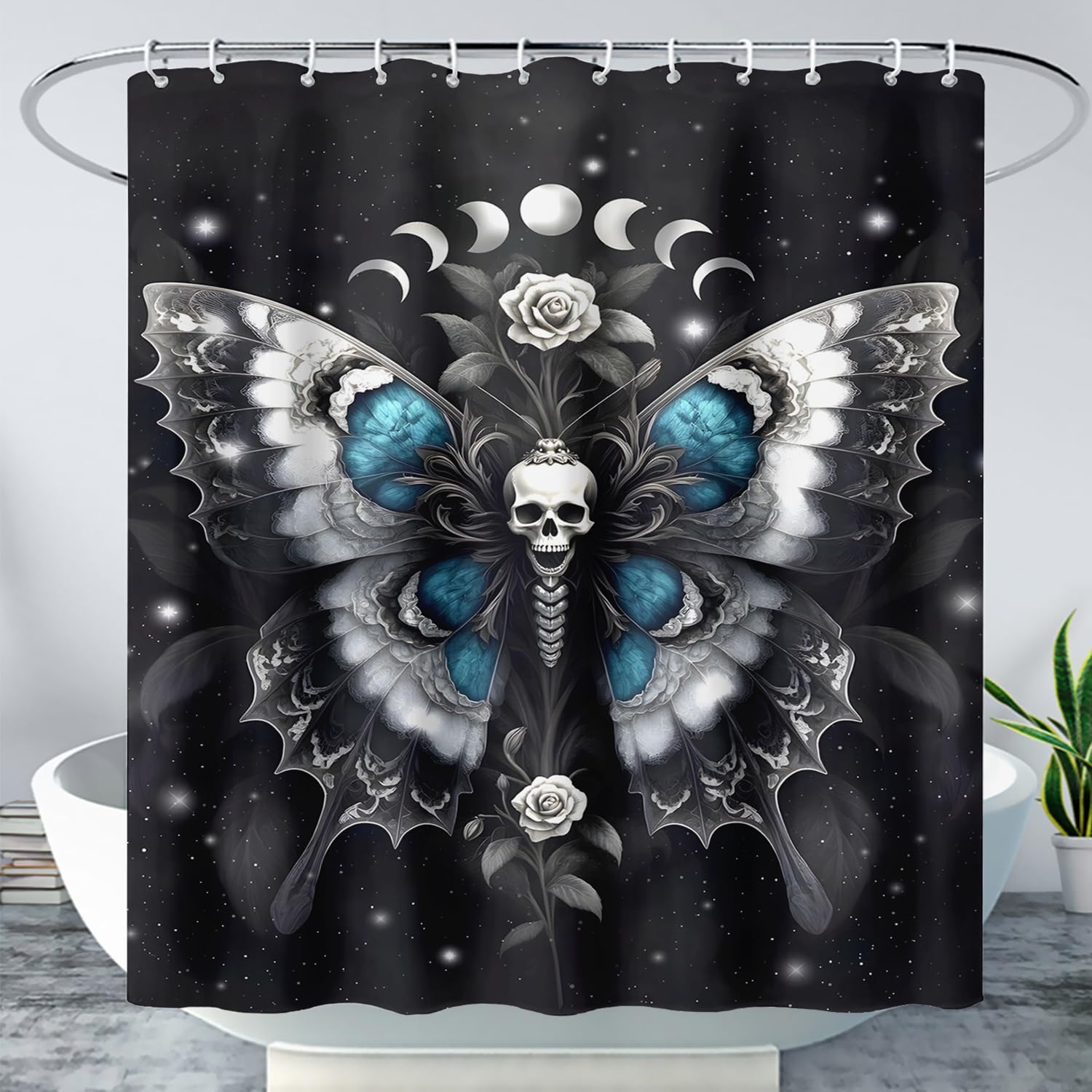 AILONEN Hip Hop Graffiti Shower Curtain for Bathroom,Colorful Graffiti Music Dancer Bathroom Curtain for Kids Boys Girls,Bath Curtain 72" W*72" H Polyester Waterproof Bathroom Curtain with 12 Hooks