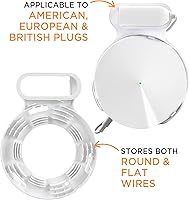 Vista 4 de Estantes de pared Wi-Fi, cajas de almacenamiento de cable y línea de alimentación para TP-Link Deco M5, adecuadas para clasificar enrutadores Wi-Fi