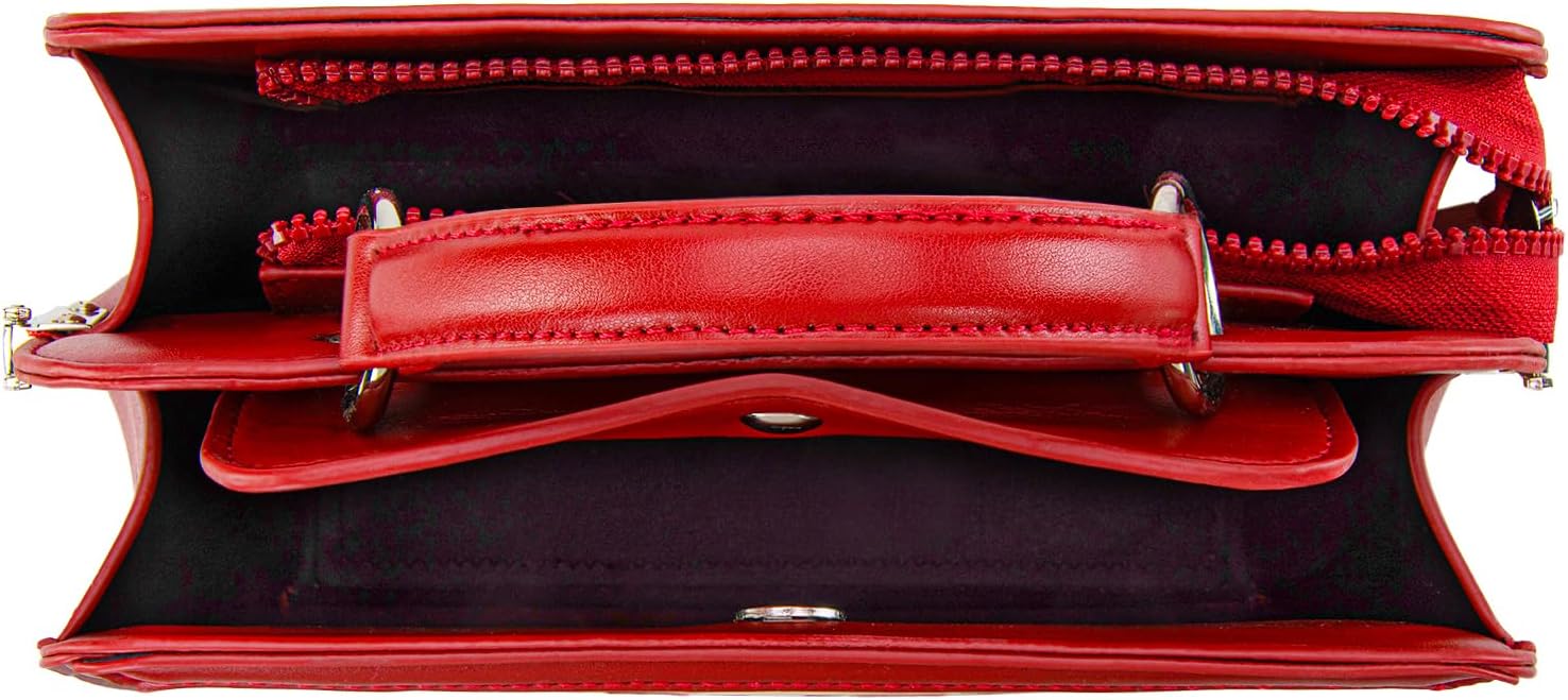 NCAA Crossbody Bags for Women, 2026 NCAA Team Logo Spirited Style Printed Purse with Adjustable Strap for Stadium Events