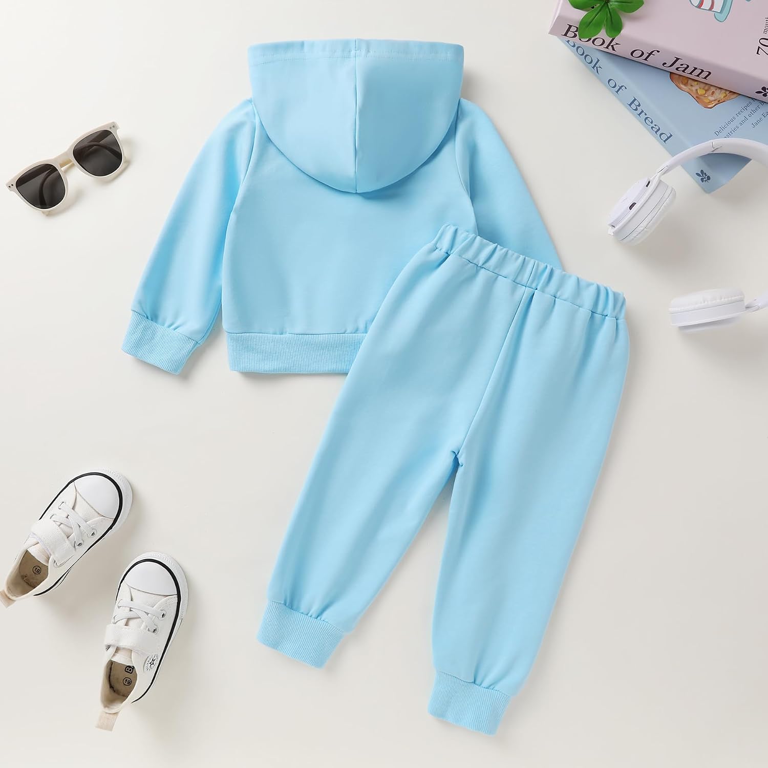Happy Town Baby Clothes for Girls Boys Toddler Sweatsuit Outfits Set