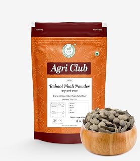 Agri Club Babool Phali Powder-Acacia Nolotica-Kikar Phali 250M