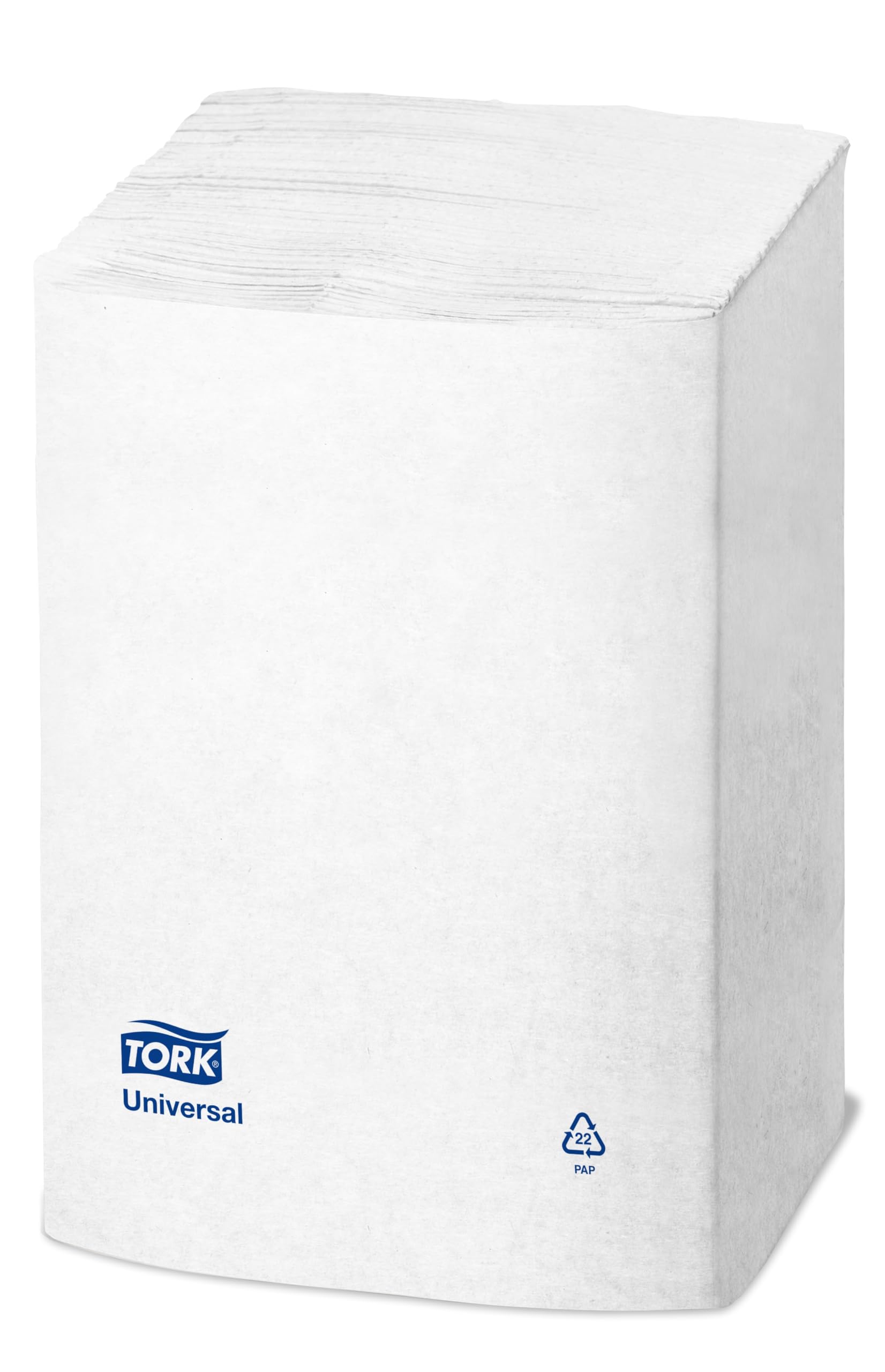 Tork 10840 Xpressnap Spenderserviette unbedruckt / Weiße Papierserviette für Serviettenspender N4 / 8x1125 Stück