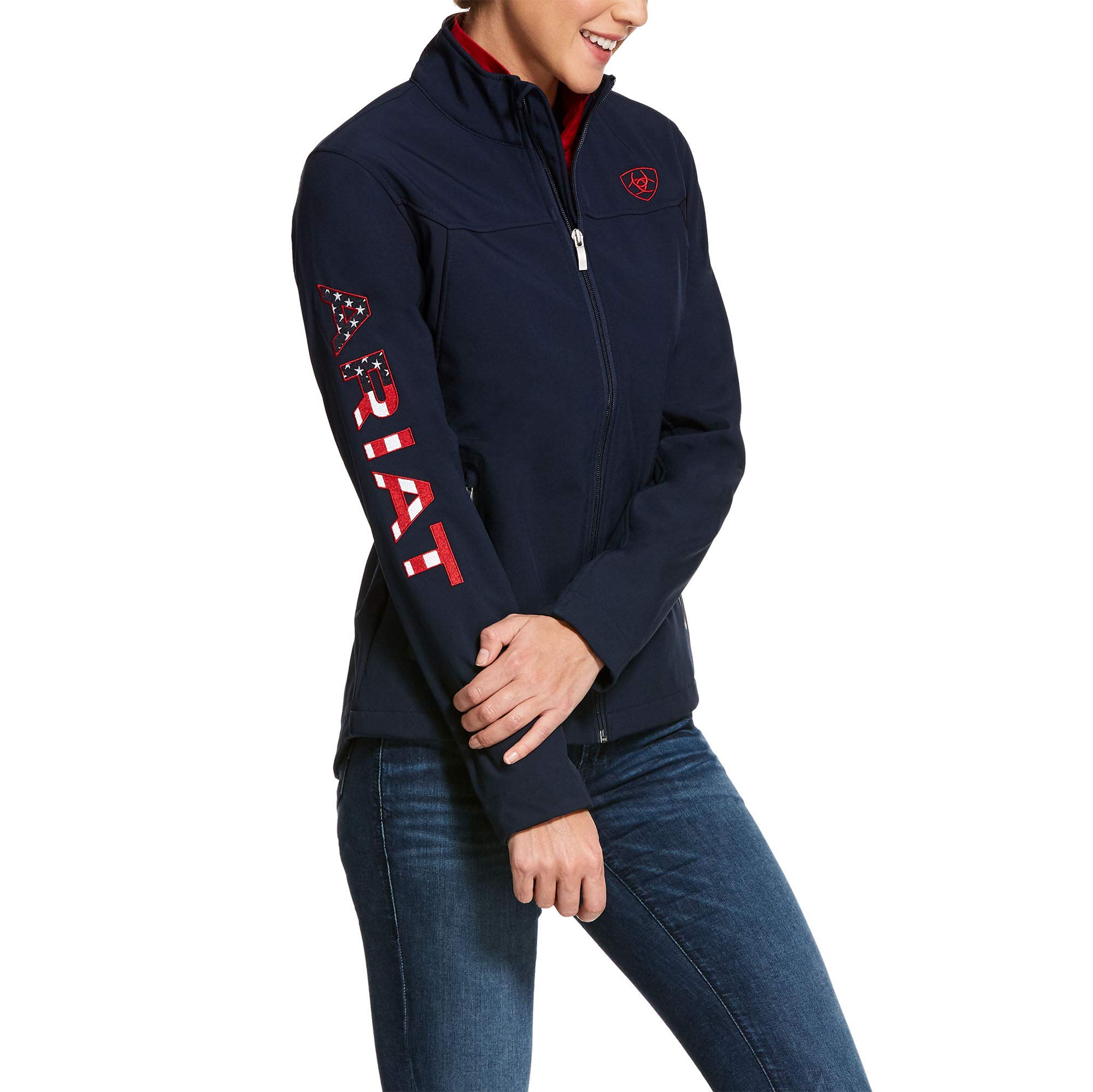 ARIATNew Team Softshell Jacket – Women’s Wind and Water Resistant Jacket
