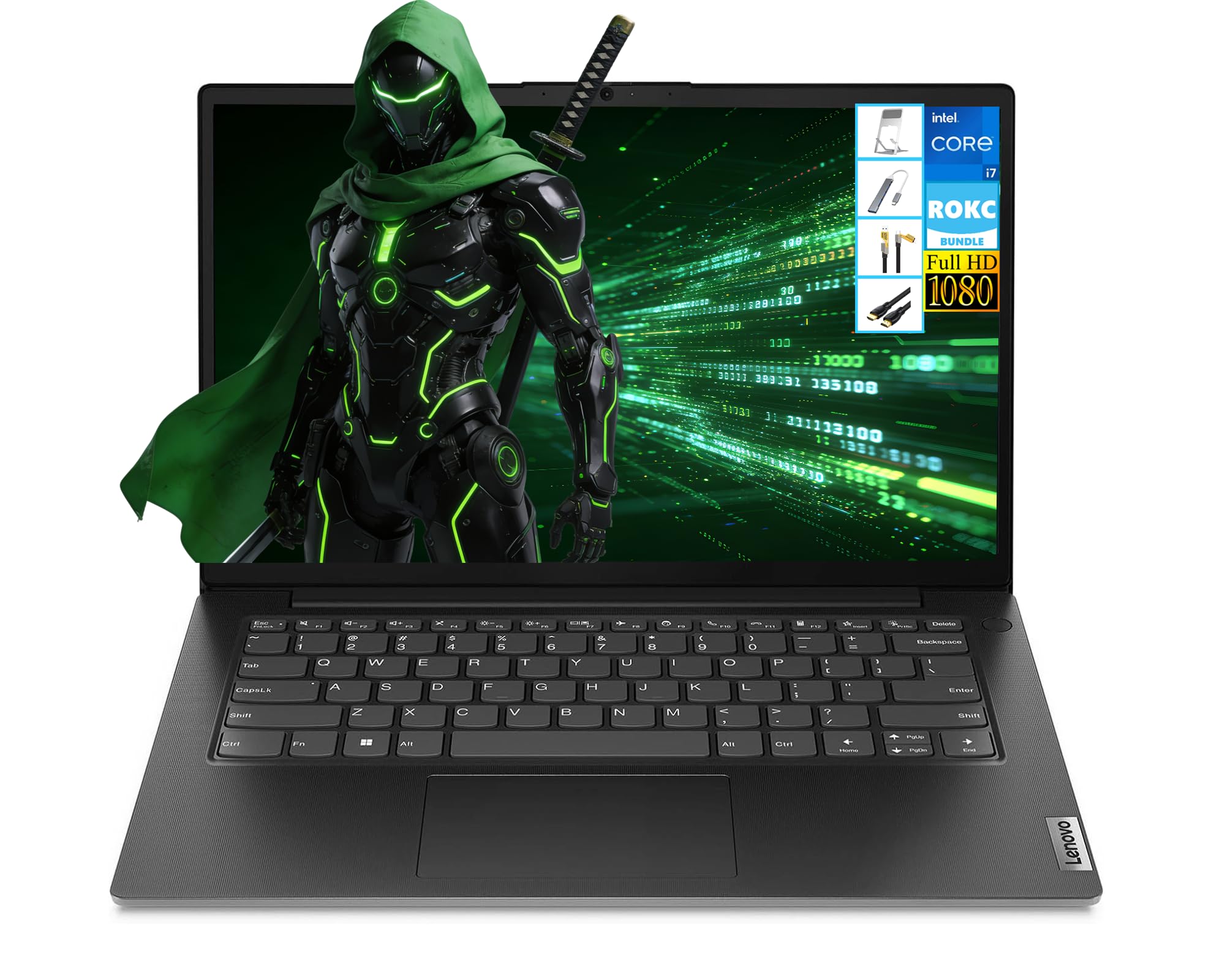 Lenovo Computer portatile 14 G4 FHD aggiornato, CPU Intel Core i7-13620H (10-Core), RAM 16 GB, SSD da 256 GB, Windows 11, portatile, Wi-Fi 6, RJ-45, batteria a lunga durata, per affari, casa, ufficio
