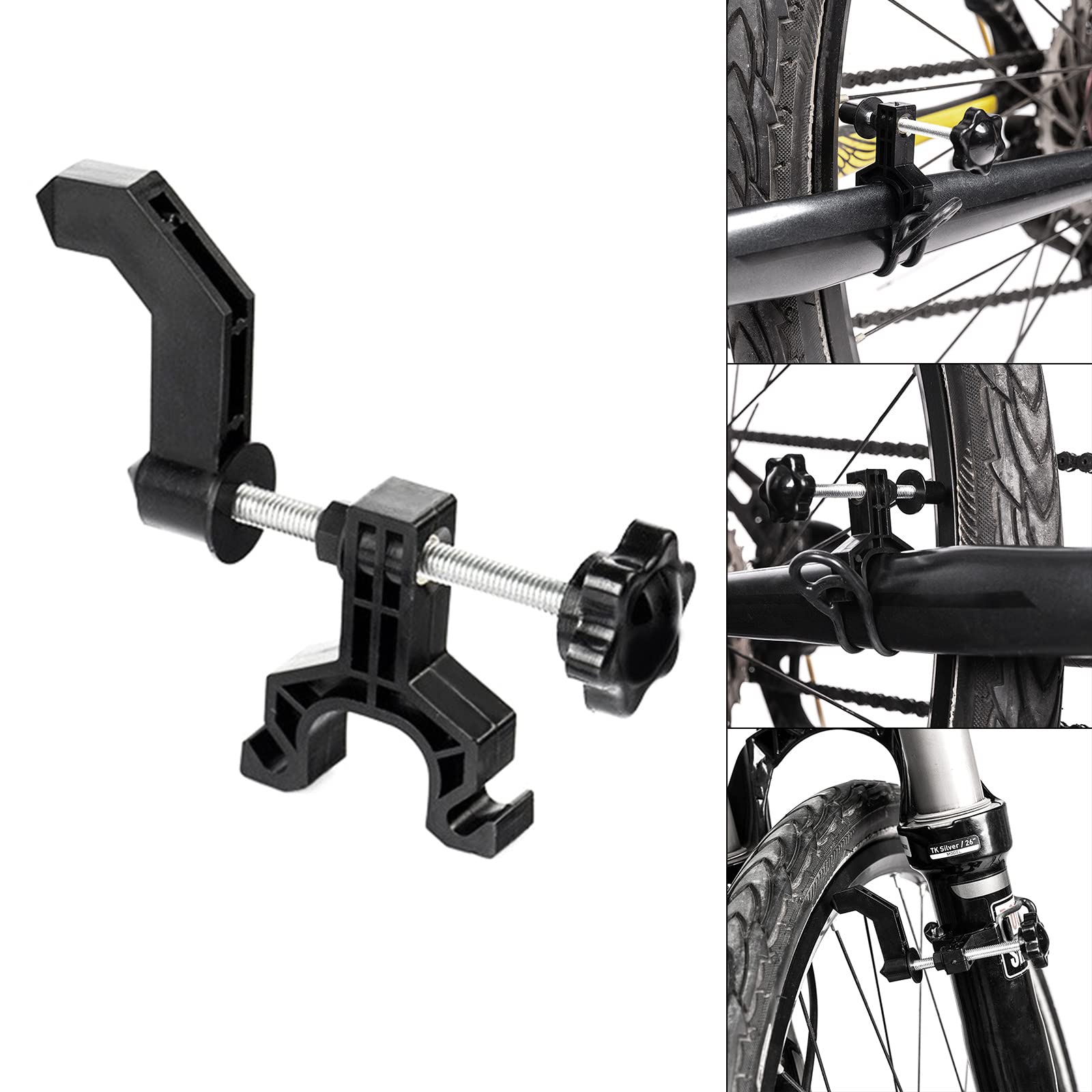 EPIPHQNY Bike Wheel Tuning Holder Yaw Correction Bracket Wheel Yaw Correction Truing Maintenance for Rim Adjuster