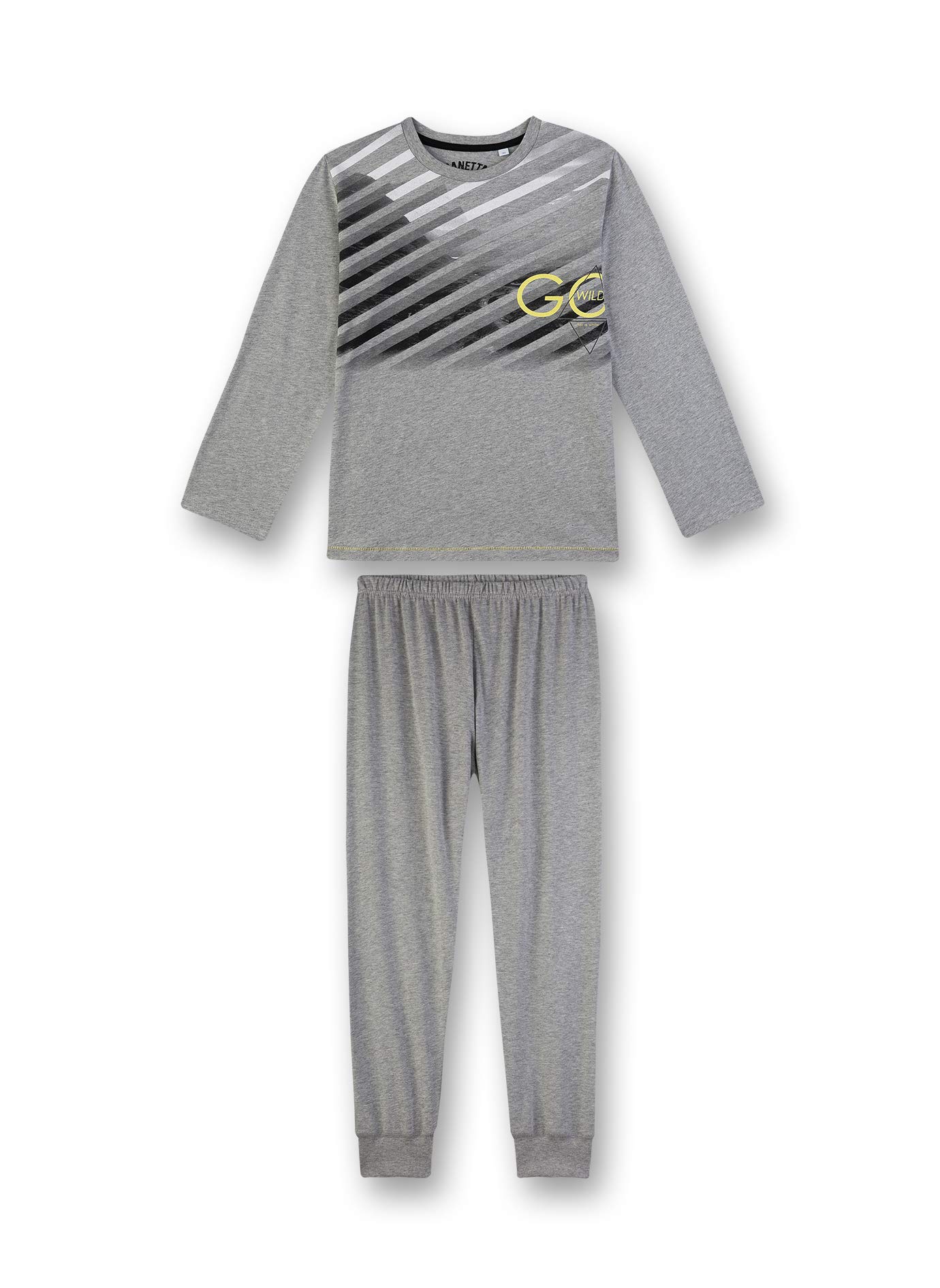 Sanetta Jungen Pyjama Lang Zweiteiliger Schlafanzug