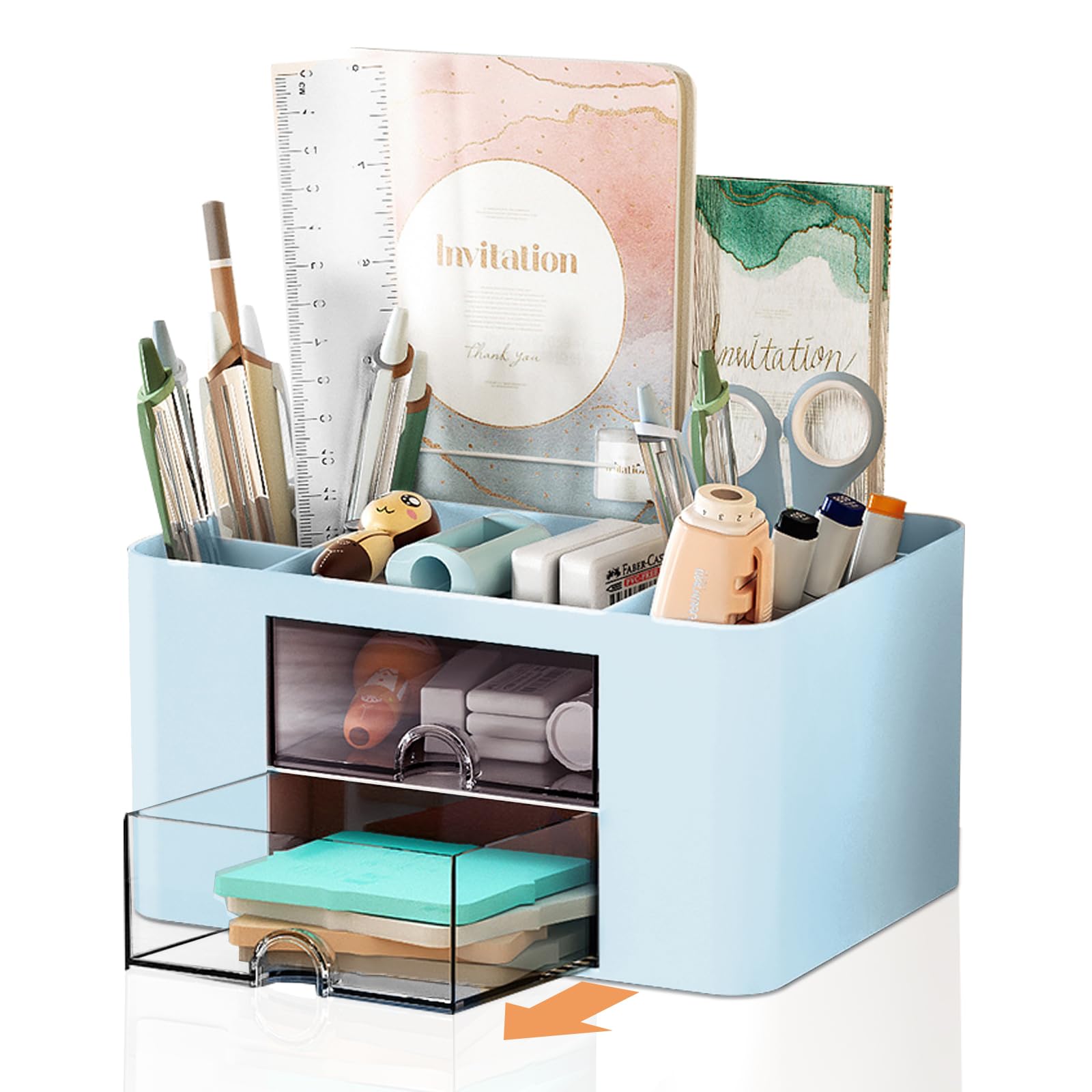 Cayxenful Desk Organiser 2 Drawers