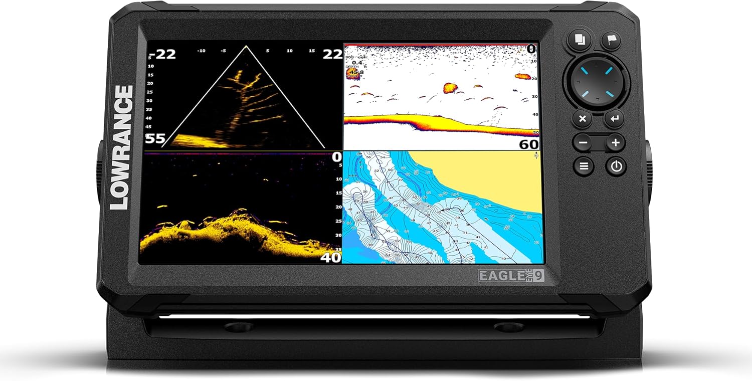 Lowrance Eagle Eye 9 inch Fishfinder front view