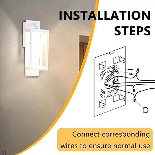 Vista 56 de Lámparas modernas para exteriores del atardecer al amanecer, aplique de pared exterior de 15 pulgadas, luz de porche, lámpara de pared negra