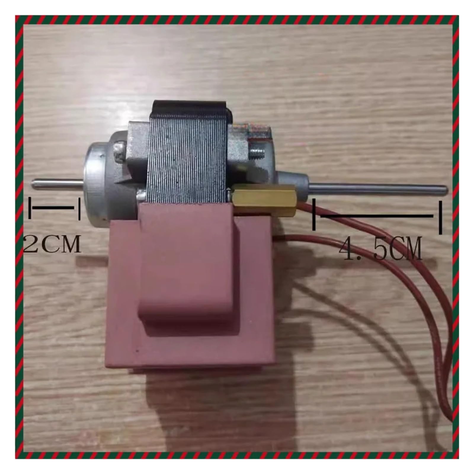 Motore della ventola del congelatore serie ZYD-2J, compatibile con Whirlpool, motore a induzione for parti della scatola del congelatore for armadio di refrigerazione 22W 5.5W 1550RPM 220V