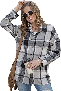 N A Abbigliamento Donna Estivo Camicetta Abito Camicia da Donna Camicia da Donna Invernale Taglie Forti Camicia da Donna Lana Camicia da Donna in Pile con Bottoni Camicia da Donna Lavoro