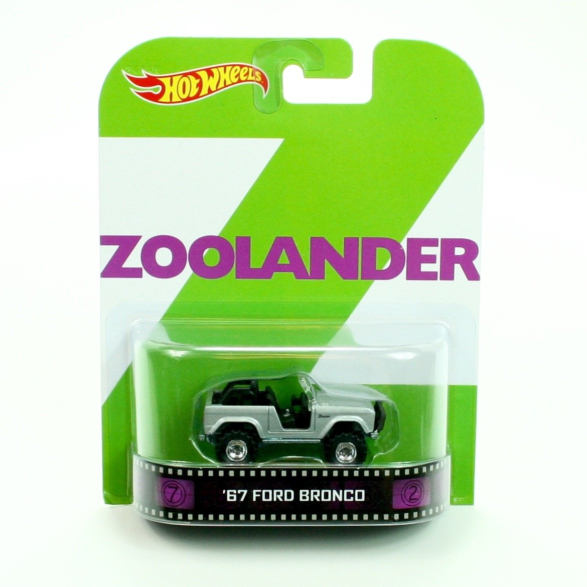 Hot Wheels '67 Ford Bronco Zoolander 2014 Retro Series 1/64 Die