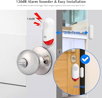 SONOFF DW2-RF Deur- En Raamsensor - Draadloos Alarmsysteem - Werkt Met Alexa En Google Home