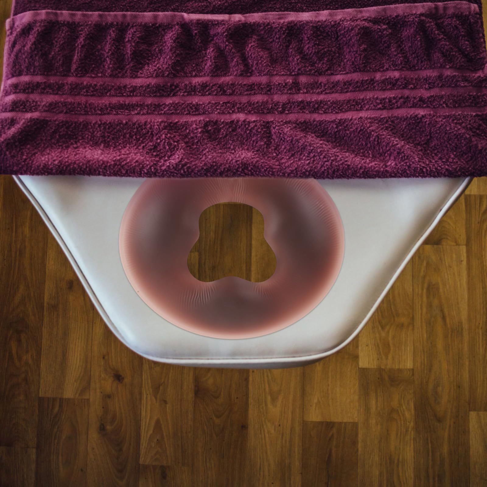 iplusmile Almohada Facial de Silicona para Masaje en Salón SPA, Forma Especial, Material Amigable Piel, Cómoda para Cara y Cabeza en Casa o Salón