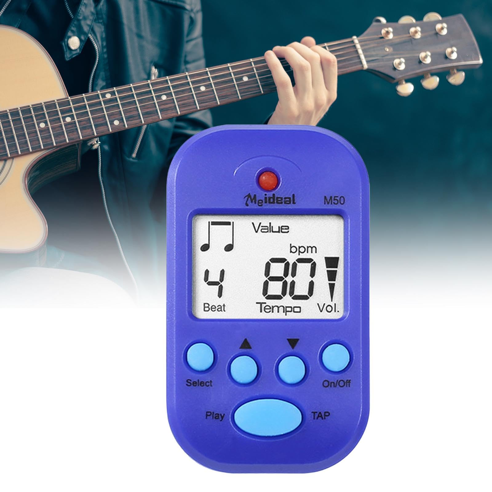 Harilla Mini métronome électronique, Durable, Volume réglable Harilla Mini métronome électronique, Durable, Volume réglable