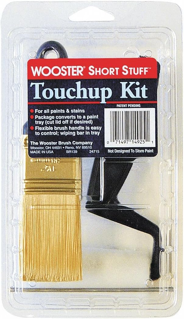 3-Pack of Wooster BR139 Short Stuff Short Stuff Touchup Kit