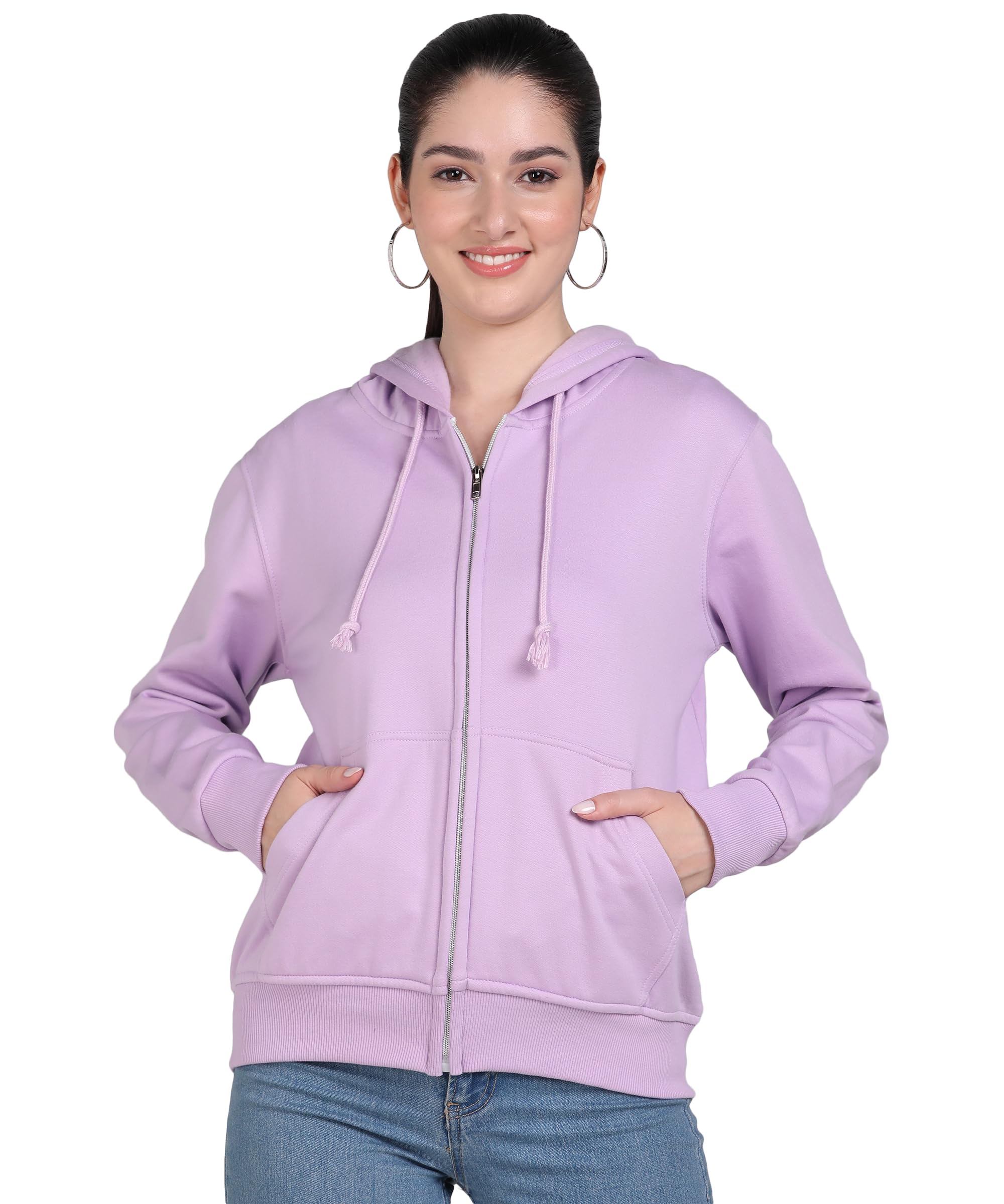 alan jones clothing Women's Cotton Hooded Neck Sweatshirt-picture-23